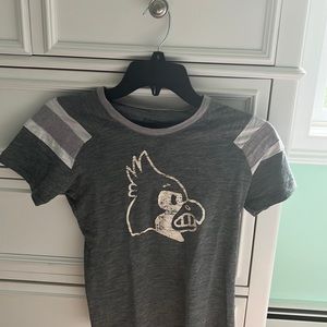 This is a cheerleading shirt which is very cute